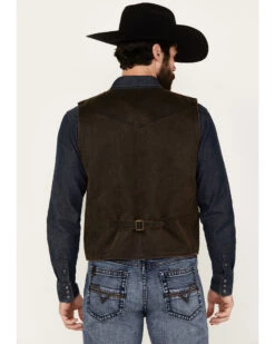 Cody James Men's Pancho Villa Oilskin Button-Front Western Vest -Cody James 2000351709 200 P4