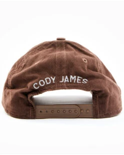 Cody James Men's Brown Corduroy True American Logo Patch Ball Cap -Cody James 2000351854 200 P3