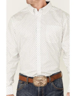 Cody James Core Men's Old Soul Mini Geo Print Long Sleeve Button-Down Western Shirt 6 Cody James Core Men's Old Soul Mini Geo Print Long Sleeve Button-Down Western Shirt -Cody James 2000354263 100 P3