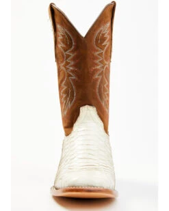 Cody James Men's Bone Python Exotic Western Boot - Broad Square Toe -Cody James 2000356761 200 P4
