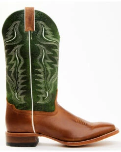 Cody James Men's Peridot Green Leather Western Boots - Broad Square Toe 10 Cody James Men's Peridot Green Leather Western Boots - Broad Square Toe -Cody James 2000358811 300 P2 1