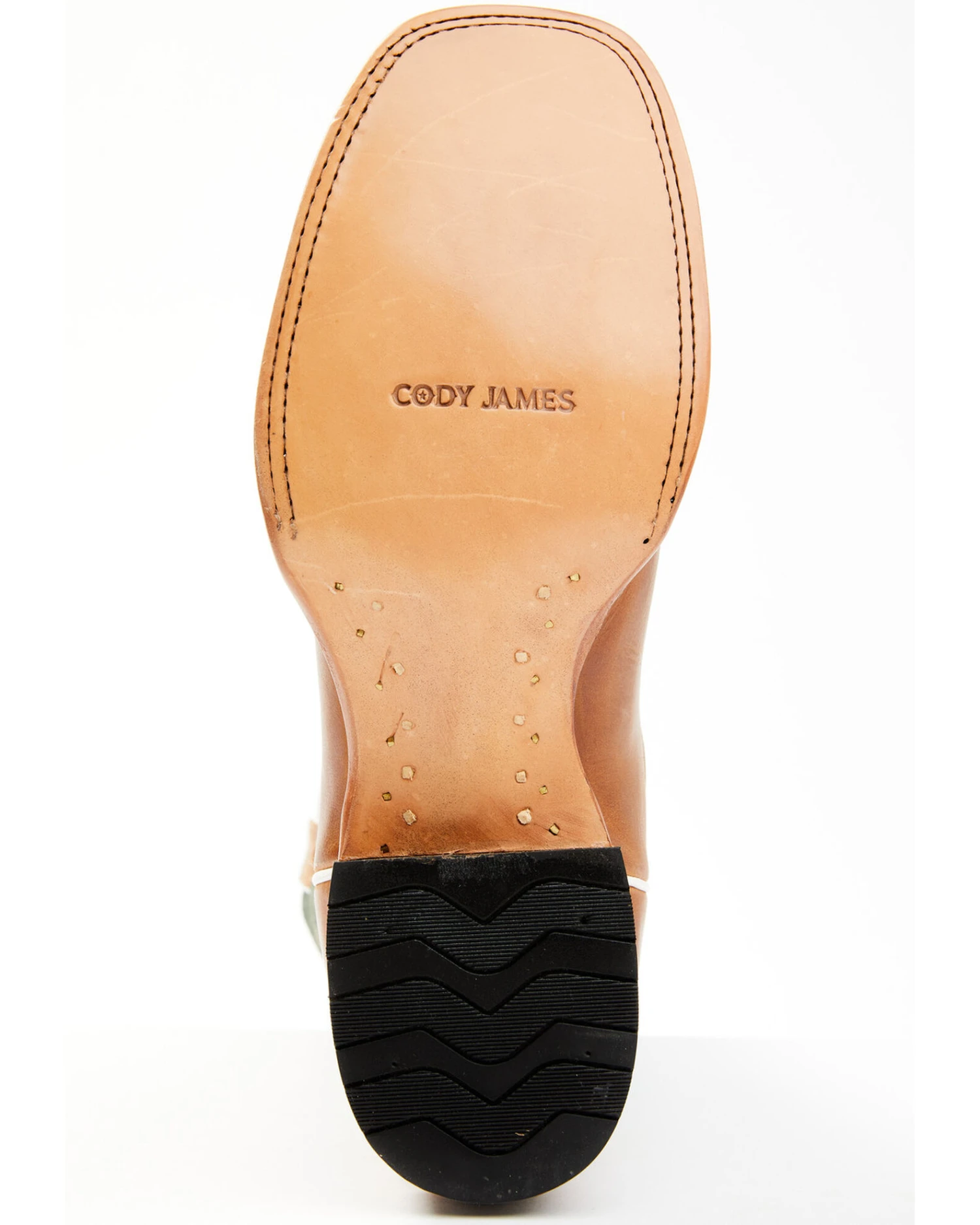 Cody James Men's Peridot Green Leather Western Boots - Broad Square Toe 5 Cody James Men's Peridot Green Leather Western Boots - Broad Square Toe - Image 5