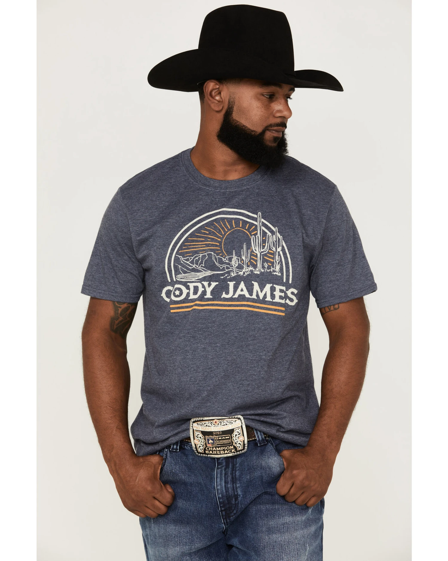 Cody James Men's Desert Scene Graphic T-Shirt 1 Cody James Men's Desert Scene Graphic T-Shirt