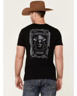 Cody James Men's Card Skull Graphic Short Sleeve T-Shirt  -Cody James 2000359263 001 P4