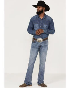 Cody James Men's Colt Stretch Slim Bootcut Jeans -Cody James 2000359374 414 P1