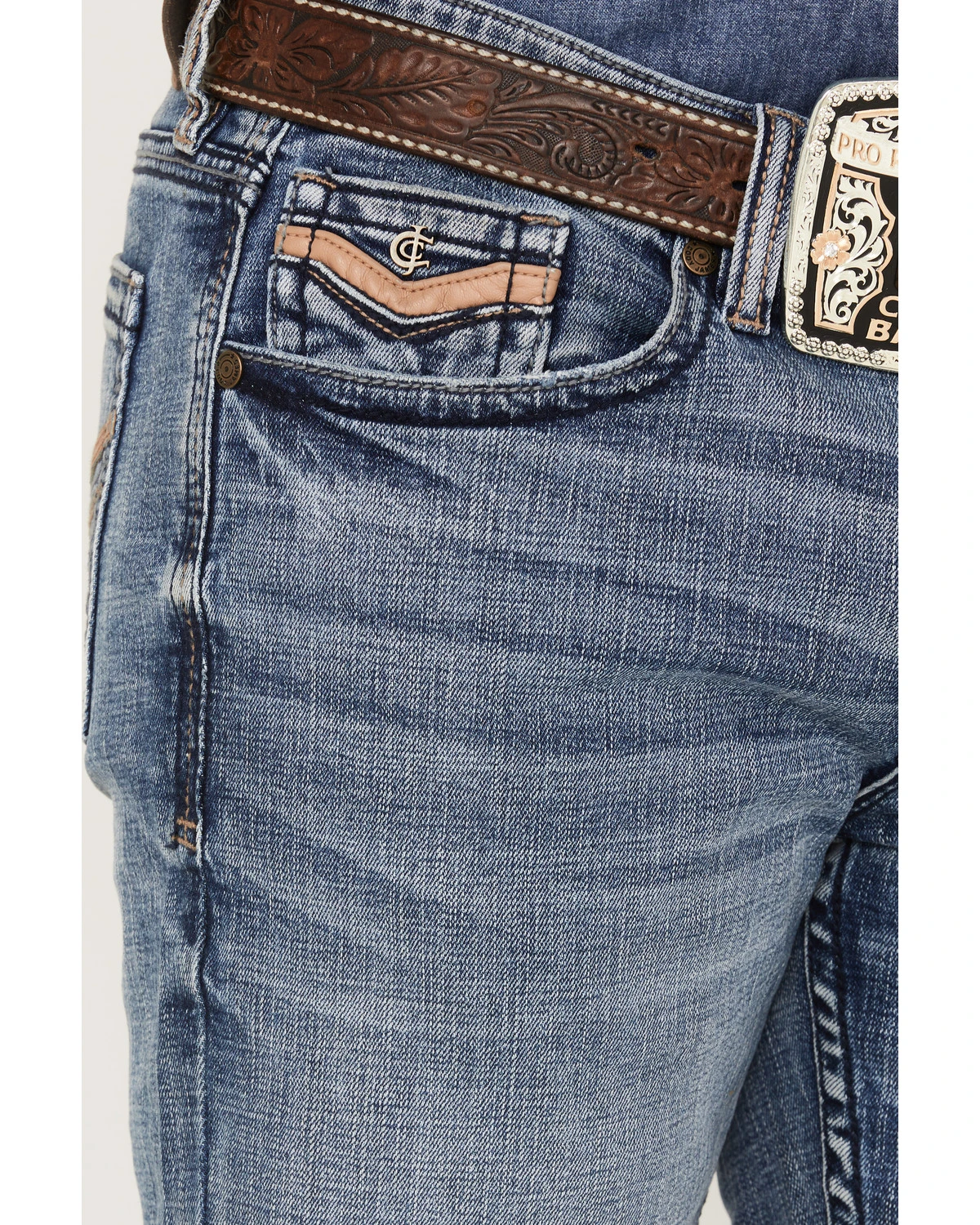 Cody James Men's Colt Stretch Slim Bootcut Jeans 2 Cody James Men's Colt Stretch Slim Bootcut Jeans - Image 2