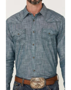 Cody James Men's Hotspot Solid Long Sleeve Snap Western Shirt  -Cody James 2000359384 400 P3