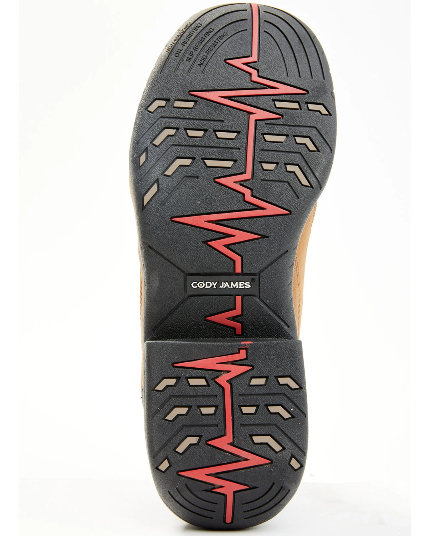 Cody James Men's Endurance Soft Song Shin Buff Lace-Up Work Boots - Round Toe 5 Cody James Men's Endurance Soft Song Shin Buff Lace-Up Work Boots - Round Toe - Image 5