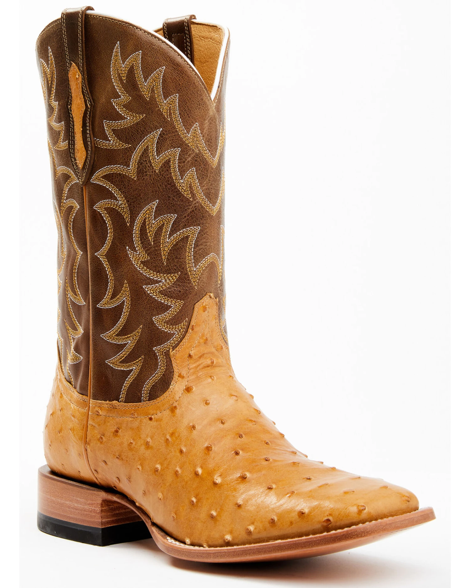 Cody James Men's Full-Quill Ostrich Exotic Western Boots - Broad Square Toe 1 Cody James Men's Full-Quill Ostrich Exotic Western Boots - Broad Square Toe