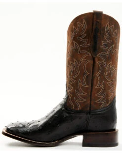 Cody James Men's Saddle Black Full-Quill Ostrich Exotic Western Boots - Broad Square Toe 13 Cody James Men's Saddle Black Full-Quill Ostrich Exotic Western Boots - Broad Square Toe -Cody James 2000359778 001 P3 1