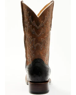 Cody James Men's Saddle Black Full-Quill Ostrich Exotic Western Boots - Broad Square Toe 11 Cody James Men's Saddle Black Full-Quill Ostrich Exotic Western Boots - Broad Square Toe -Cody James 2000359778 001 P5 1