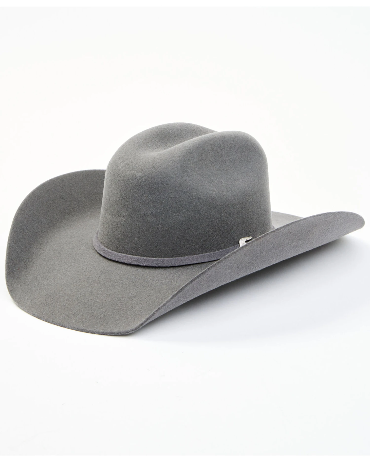 Cody James Men's 3X Smoke Gray Self Buckle Band Wool Felt Western Hat 1 Cody James Men's 3X Smoke Gray Self Buckle Band Wool Felt Western Hat