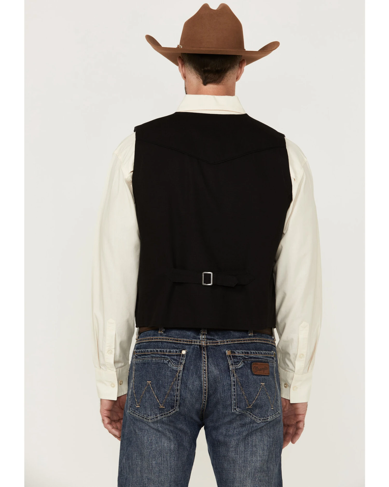 Cody James Men's Highlands Slub Button-Front Western Vest 4 Cody James Men's Highlands Slub Button-Front Western Vest - Image 4