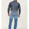 Cody James Men's Rambler Medium Wash Stretch Slim Straight Jeans