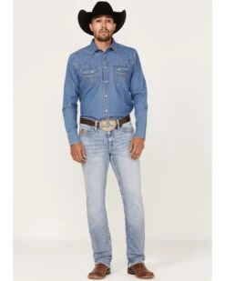 Cody James Men's Fandango Light Medium Wash Stretch Slim Straight Jeans 7 Cody James Men's Fandango Light Medium Wash Stretch Slim Straight Jeans -Cody James 2000364919 413 P1