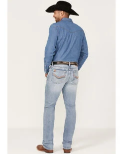 Cody James Men's Fandango Light Medium Wash Stretch Slim Straight Jeans -Cody James 2000364919 413 P3 1