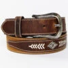 Cody James Men's Diamond Stitch Belt 