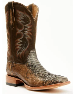 Cody James Men's Python Exotic Western Boots - Broad Square Toe -Cody James 2000367489 200 P1 1