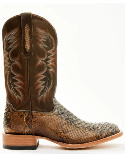 Cody James Men's Python Exotic Western Boots - Broad Square Toe -Cody James 2000367489 200 P2 1