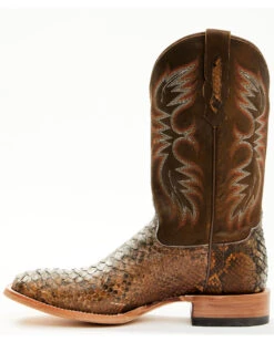Cody James Men's Python Exotic Western Boots - Broad Square Toe -Cody James 2000367489 200 P3 1