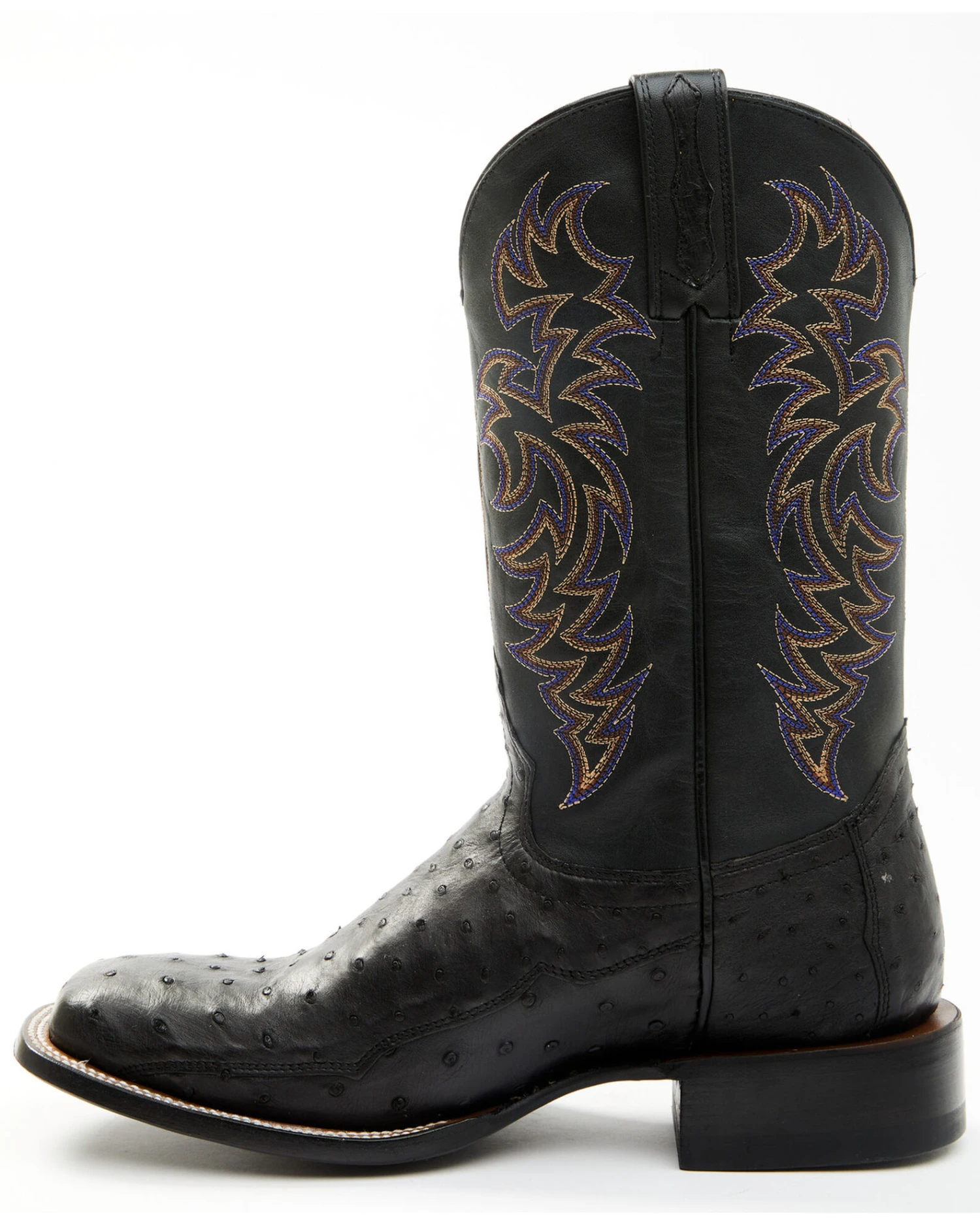 Cody James Men's Exotic Full-Quill Ostrich Western Boots - Broad Square Toe 7 Cody James Men's Exotic Full-Quill Ostrich Western Boots - Broad Square Toe - Image 7