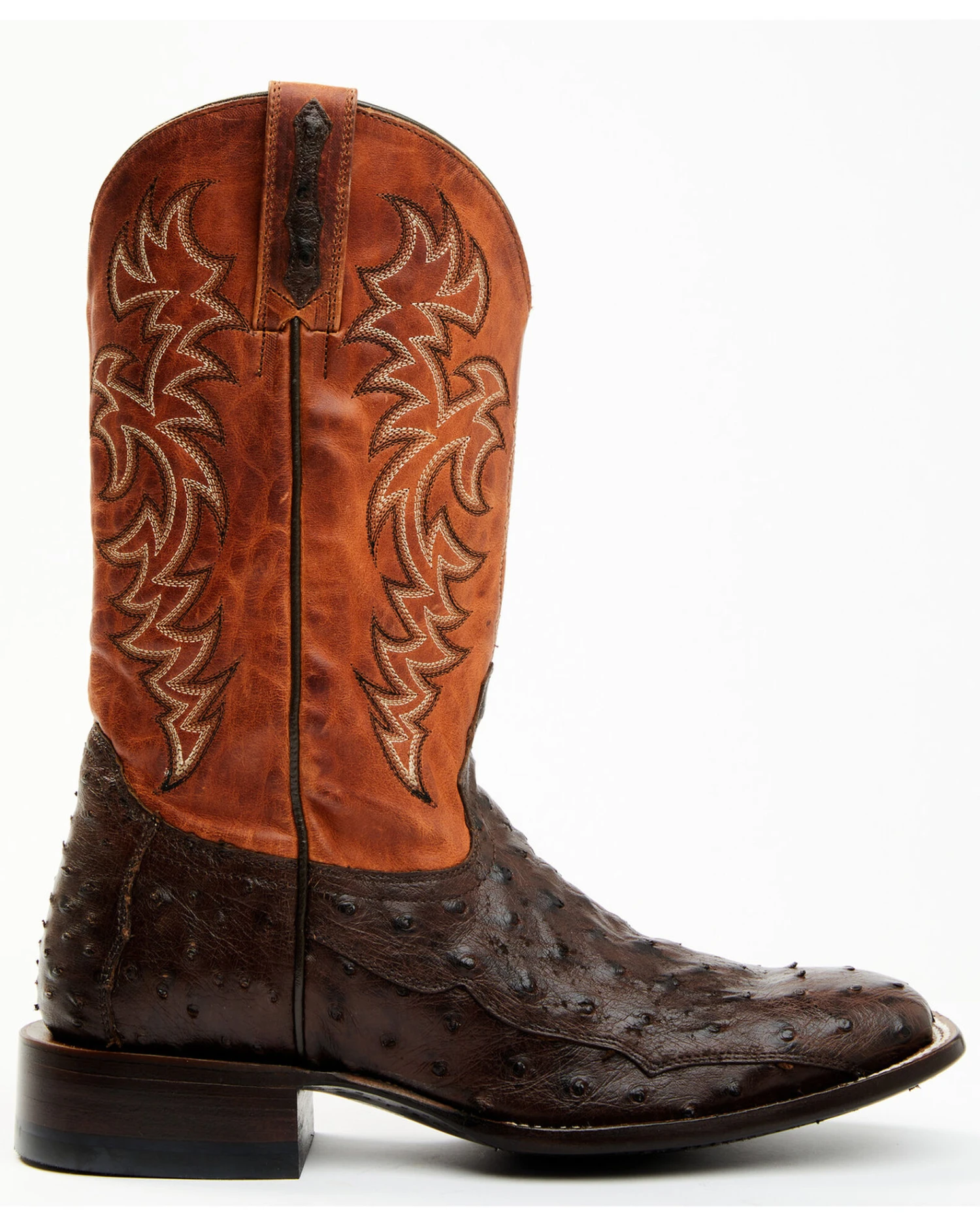Cody James Men's Sienna Genuine Ostrich Exotic Western Boots - Broad Square Toe 5 Cody James Men's Sienna Genuine Ostrich Exotic Western Boots - Broad Square Toe - Image 5