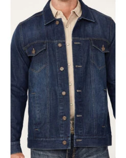 Cody James Men's Coasting Medium Wash Unlined Denim Jacket -Cody James 2000373948 414 P4 1