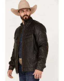 Cody James Men's Houston Distressed Moto Jacket -Cody James 2000373966 200 P2 1