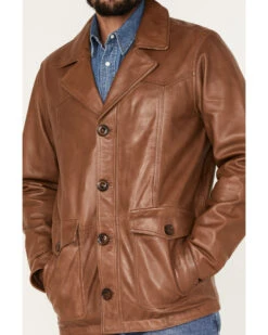 Cody James Men's Dale Leather Field Jacket 6 Cody James Men's Dale Leather Field Jacket -Cody James 2000373969 200 P3