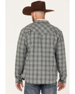 Cody James Men's Polar Bonded Plaid Button Down Flannel