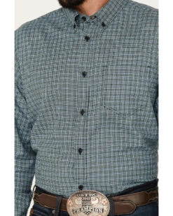 Cody James Men's Small Plaid Button Down Western Shirt 7 Cody James Men's Small Plaid Button Down Western Shirt -Cody James 2000374006 300 P3