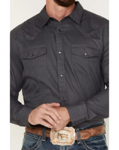 Cody James Southside Satin Stripe Snap Western Shirt  -Cody James 2000374098 021 P3