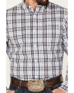 Cody James Men's Tonight Small Plaid Print Button-Down Western Shirt 6 Cody James Men's Tonight Small Plaid Print Button-Down Western Shirt -Cody James 2000374154 100 P3
