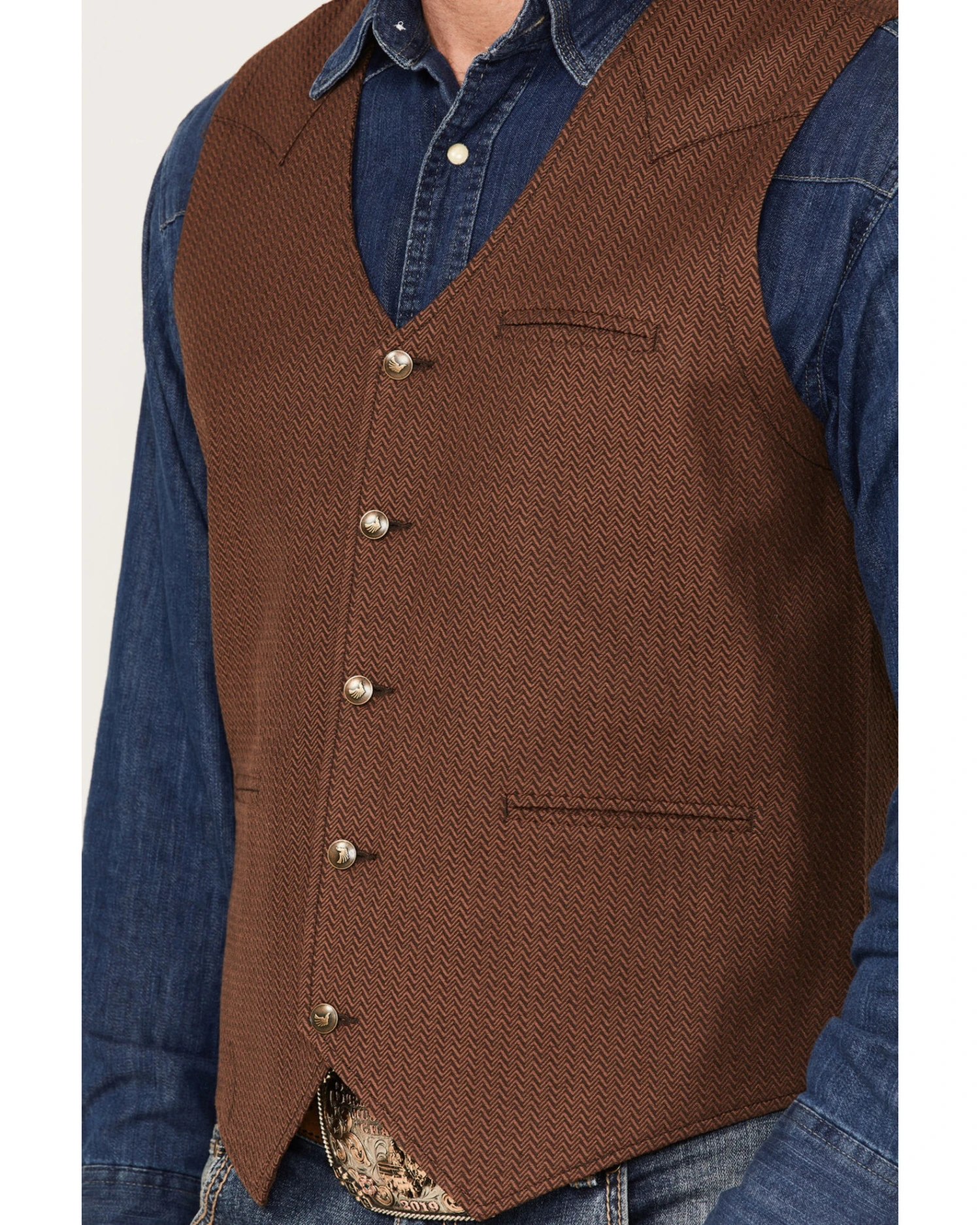 Cody James Men's Sunday Best Vest 3 Cody James Men's Sunday Best Vest - Image 3