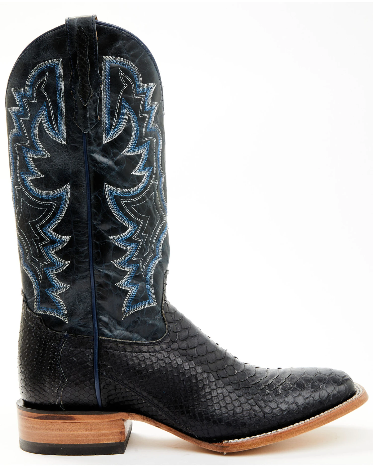 Cody James Men's Exotic Python Western Boots - Broad Square Toe 6 Cody James Men's Exotic Python Western Boots - Broad Square Toe - Image 6
