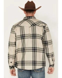 Cody James Men's Tavern Large Plaid Bonded Long Sleeve Button Down Flannel Jacket -Cody James 2000380583 110 P4 1
