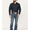 Cody James Men's Light A Shuck Medium Wash Relaxed Bootcut Stretch Denim Jeans