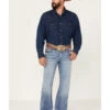 Cody James Men's Dodge City Light Wash Relaxed Boot Stretch Denim Jeans