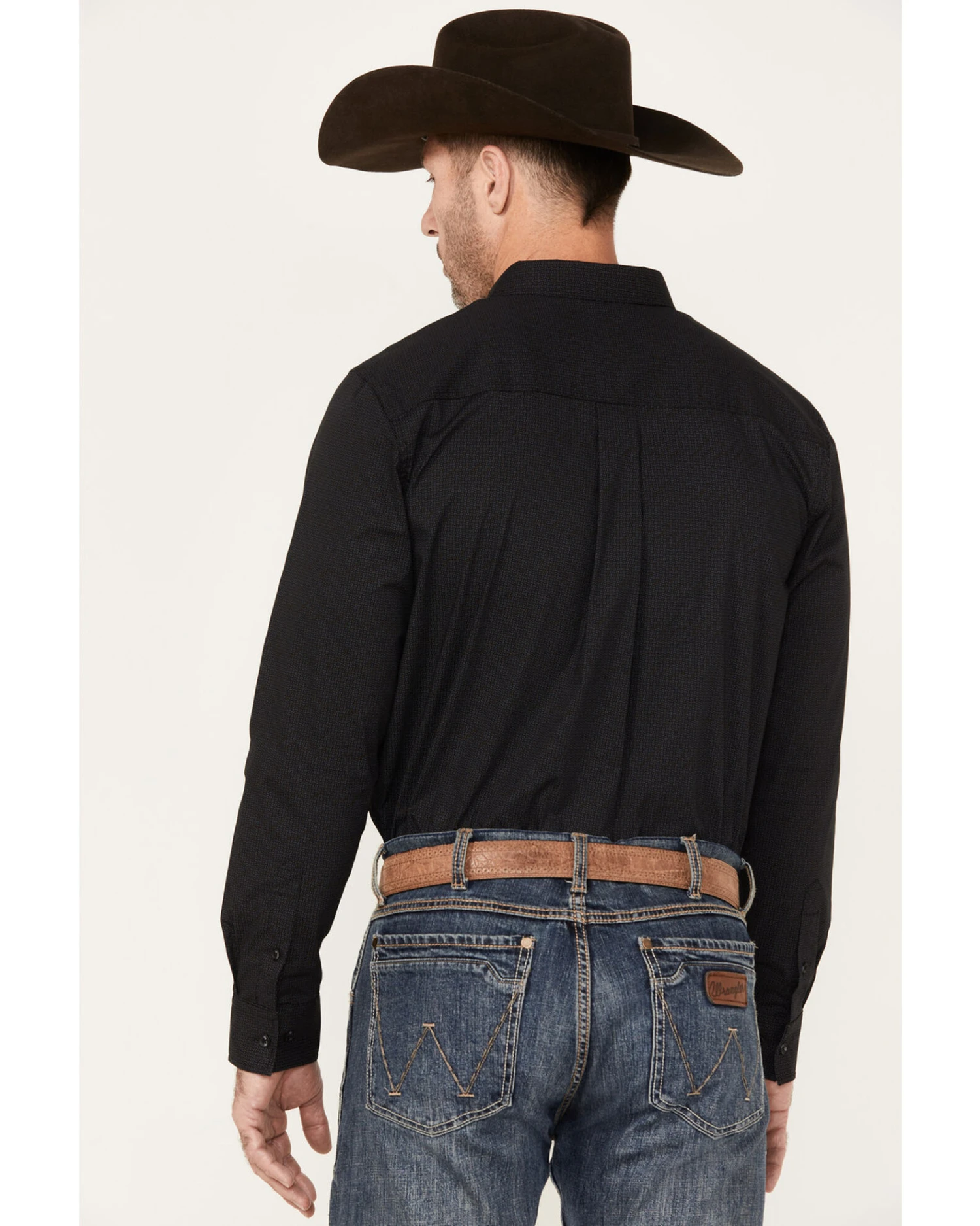 Cody James Men's Bedrock Solid Long Sleeve Stretch Button Down Western Shirt - Big & Tall 4 Cody James Men's Bedrock Solid Long Sleeve Stretch Button Down Western Shirt - Big & Tall - Image 4