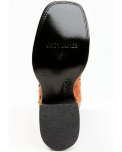 Cody James Men's Exotic Full Quill Ostrich Western Boots - Broad Square Toe -Cody James 2000386773 280 P7