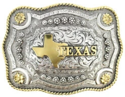 Cody James Men's Texas Rectangular Belt Buckle